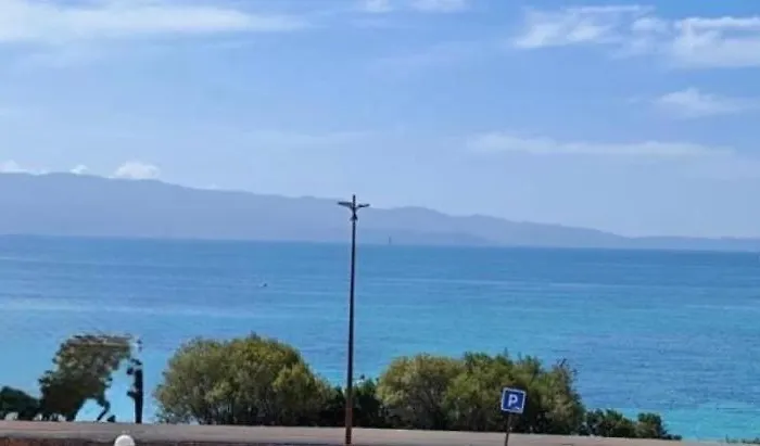 Superbe Pieds Dans L Eau Face à La De Sable Fin Route Des îles Des Sanguinaires * Ajaccio (Corsica)