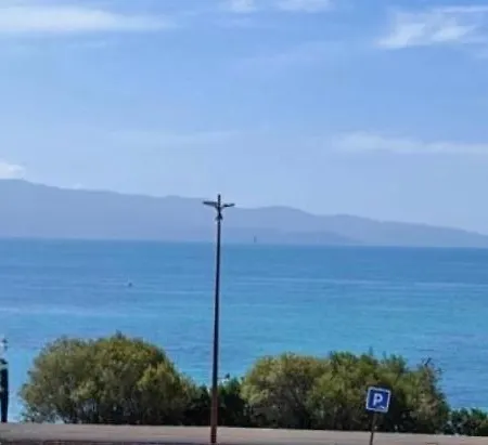 Superbe Pieds Dans L Eau Face A La De Sable Fin Route Des Iles Des Sanguinaires * Αζάτσιο